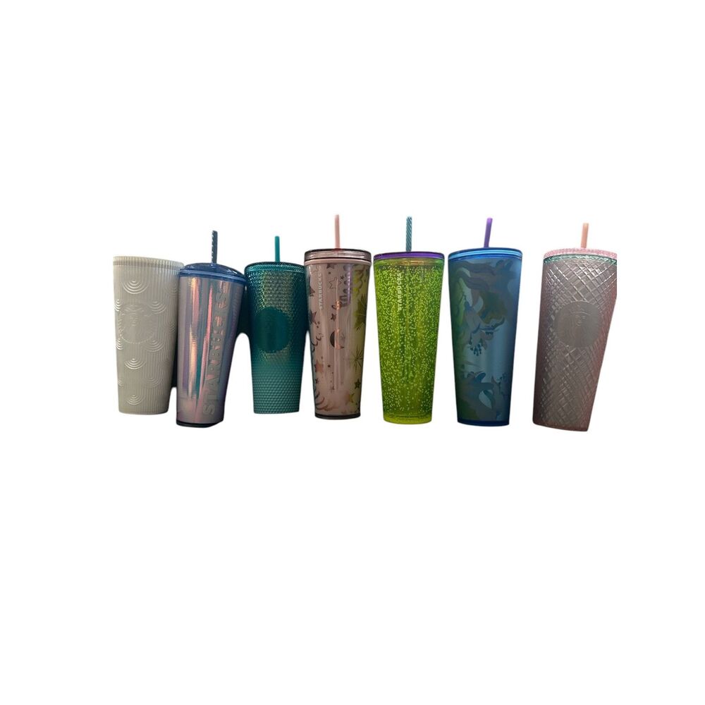 Starbucks Tumbler Cups‎ Bundle - 7 Assorted Designs